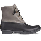 Sperry Saltwater Wool Duck - Women's Black/Grey Shoe Deals Outlet