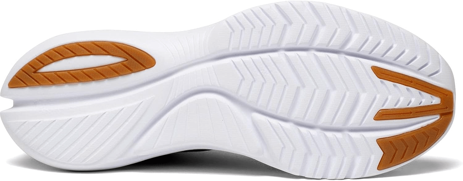 Saucony Kinvara 12 Black / Gum 8 M 194917856147 Shoe Deals Outlet