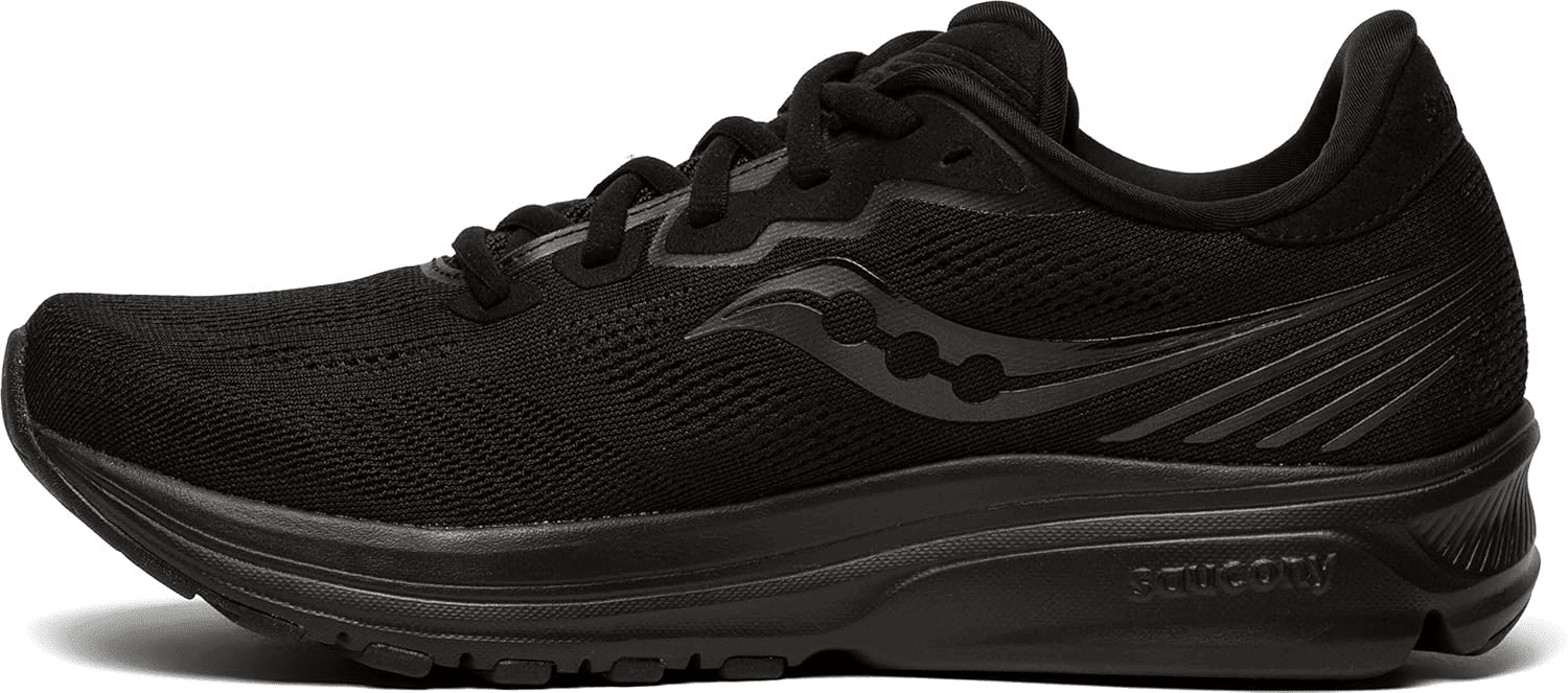 Saucony Ride 14 Triple Black 8 M 194917838129 Shoe Deals Outlet