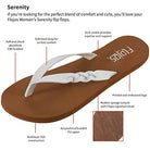 Flojos Serenity - Women's White Shoe Deals Outlet
