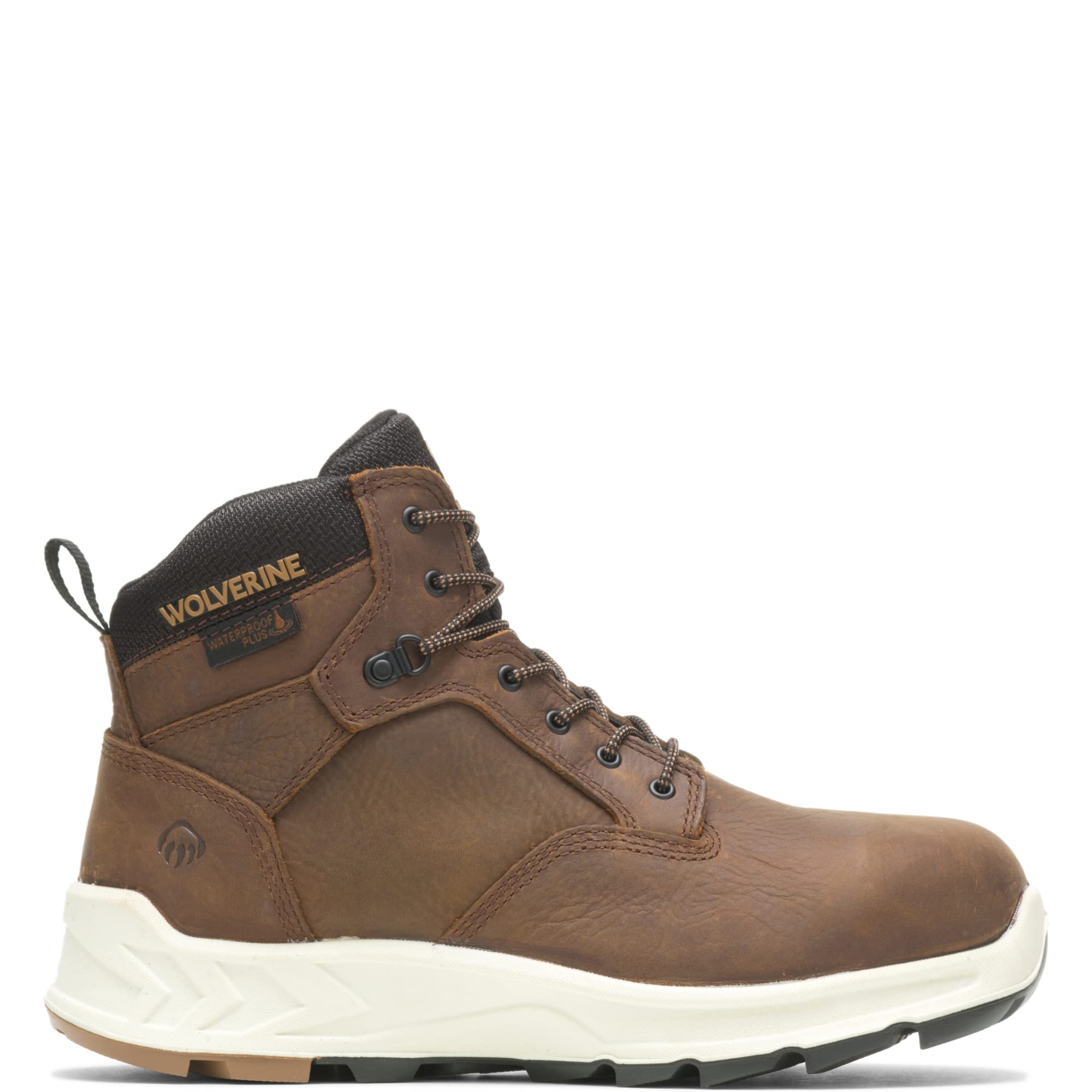 Wolverine Shiftplus Work Mid LX 6 inch - Men's Brown Shoe Deals Outlet