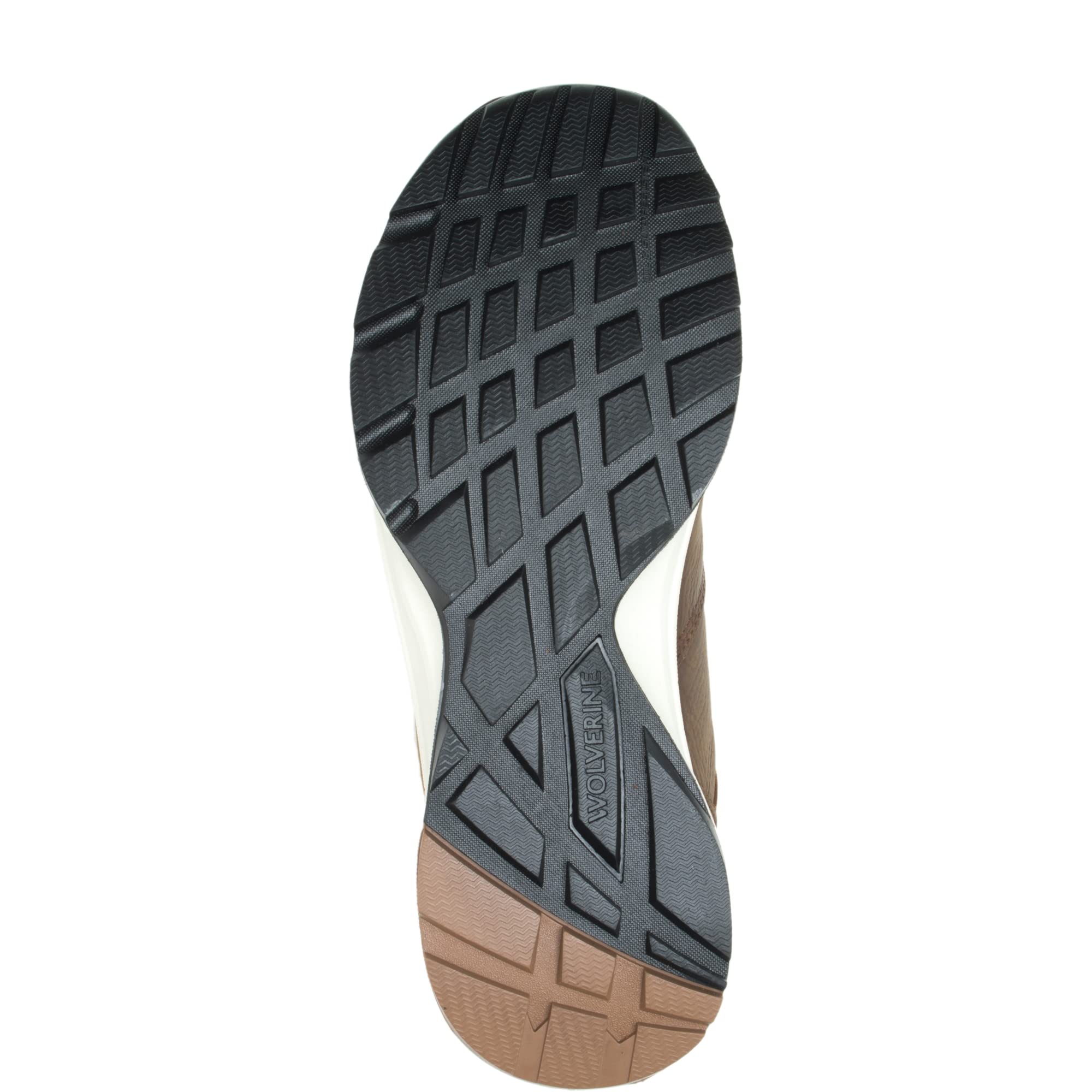 Wolverine Shiftplus Work Mid LX 6 inch - Men's Brown Shoe Deals Outlet