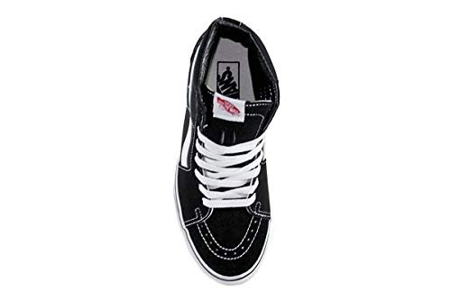 Vans Sk8 - Hi - Unisex Black/White Shoe Deals Outlet