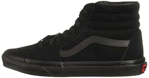 Vans Sk8 - Hi - Unisex Black/Black Shoe Deals Outlet