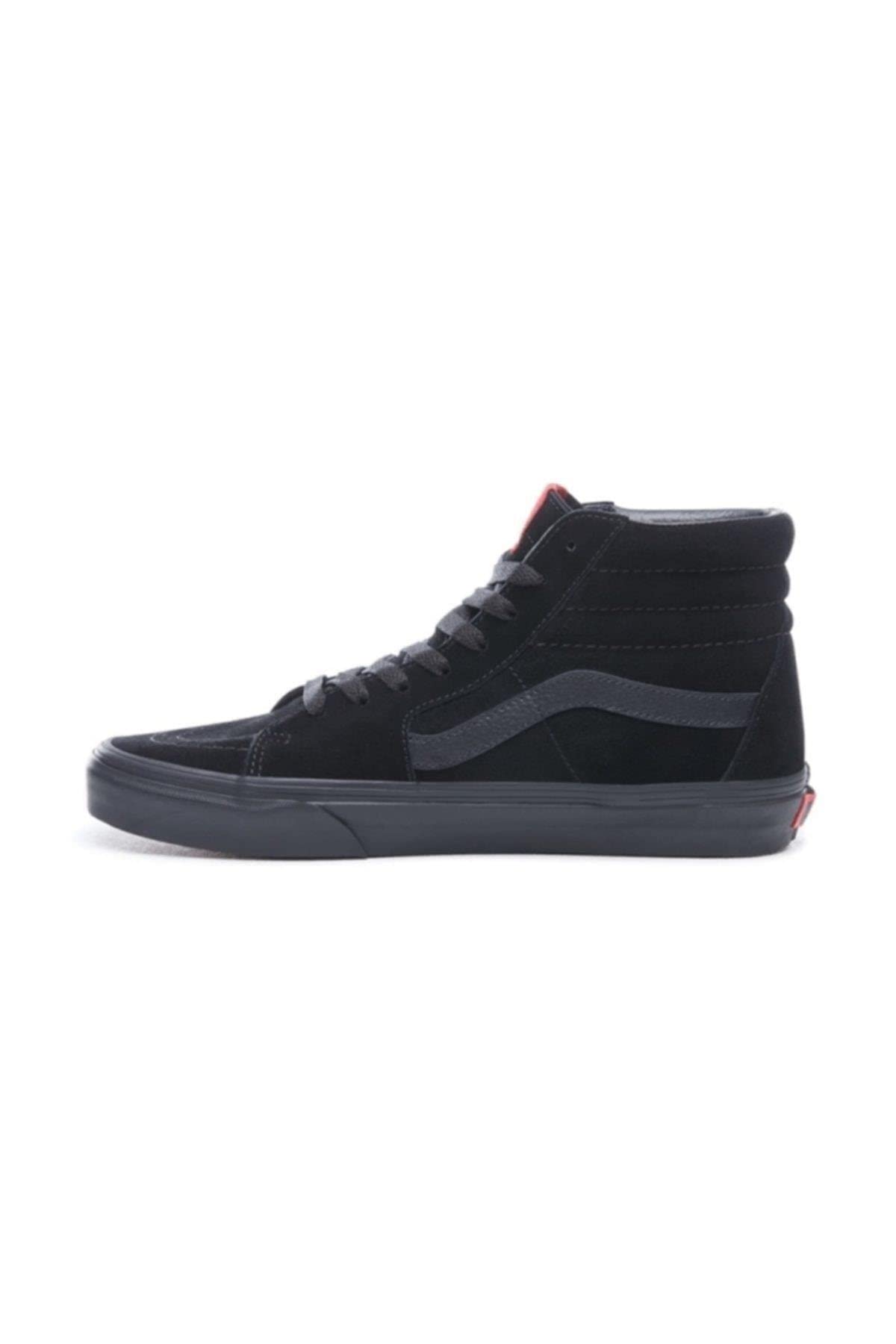 Vans Sk8 - Hi - Unisex Black/Black Shoe Deals Outlet