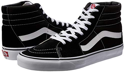Vans Sk8 - Hi - Unisex Black/Black Shoe Deals Outlet