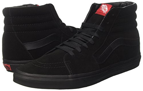 Vans Sk8 - Hi - Unisex Black/Black Shoe Deals Outlet