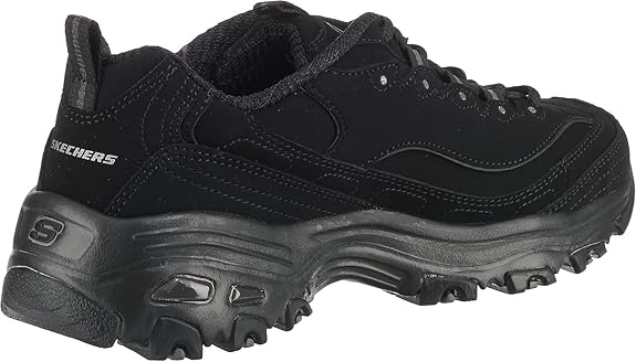 SKECHERS D'Lites - Play On Black 10.5 M 193642452075 Shoe Deals Outlet