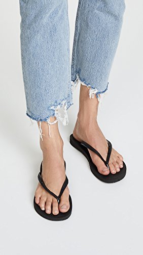 Havaianas Slim Flip Flop Sandal - Women's Black Shoe Deals Outlet