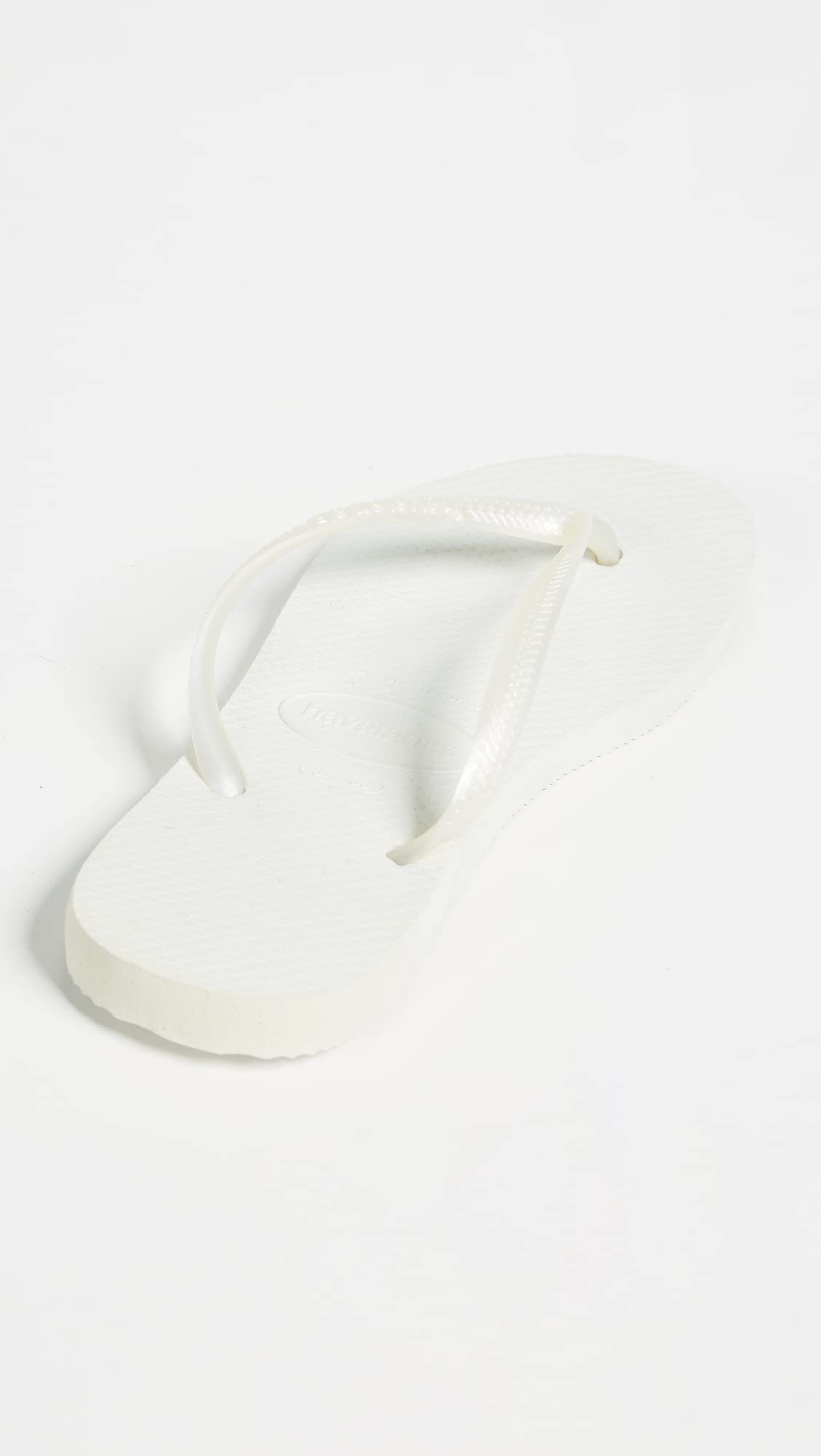 Havaianas Slim Flip Flop Sandal - Women's White Shoe Deals Outlet