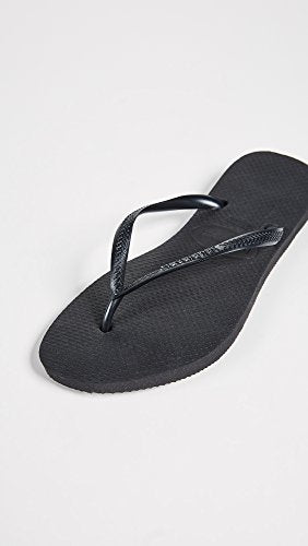 Havaianas Slim Flip Flop Sandal - Women's Black Shoe Deals Outlet