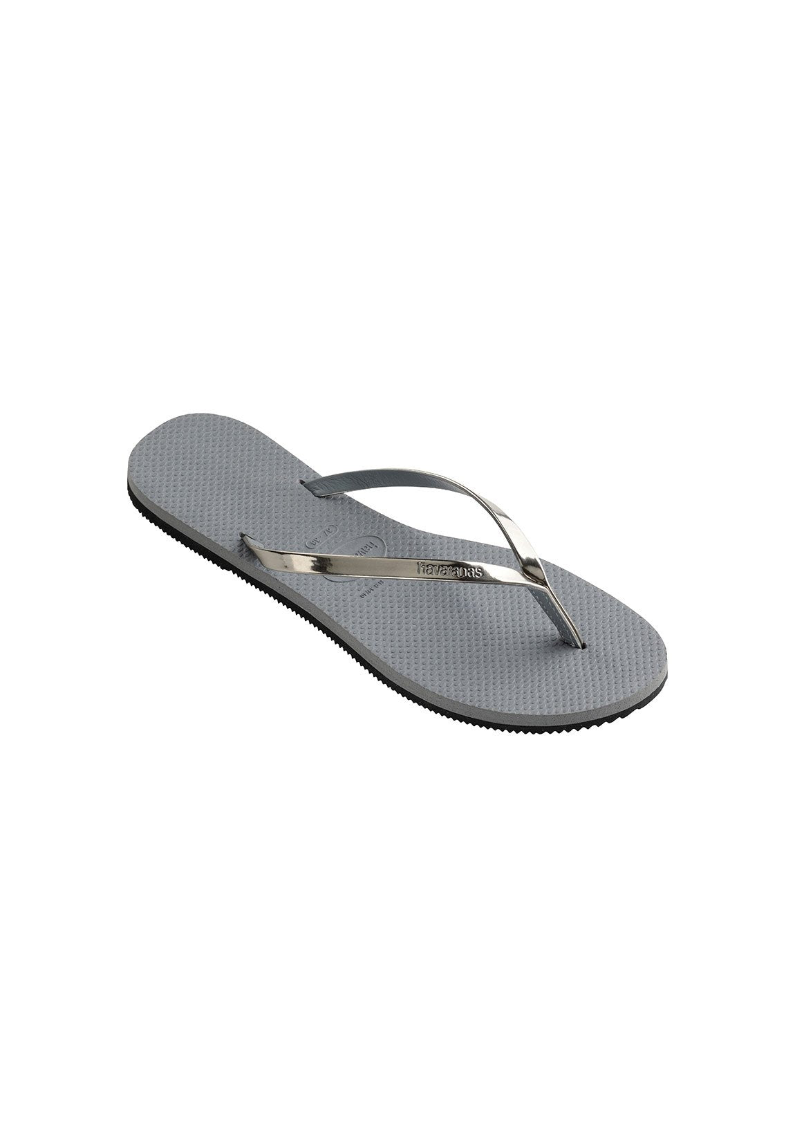 Havaianas Slim Flip Flop Sandal - Women's Metallic Steel Grey Shoe Deals Outlet