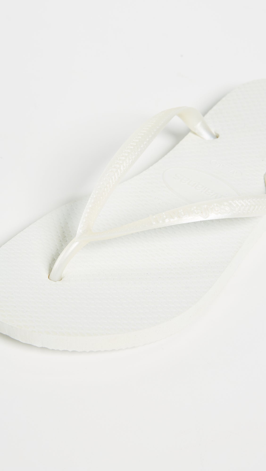 Havaianas Slim Flip Flop Sandal - Women's White Shoe Deals Outlet
