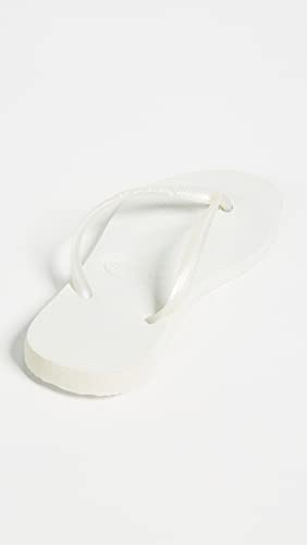Havaianas Slim Flip Flop Sandal - Women's White Shoe Deals Outlet
