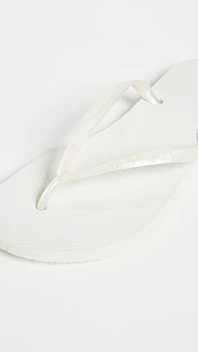 Havaianas Slim Flip Flop Sandal - Women's White Shoe Deals Outlet