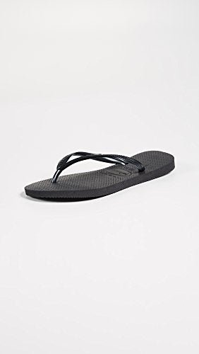 Havaianas Slim Flip Flop Sandal - Women's Black Shoe Deals Outlet