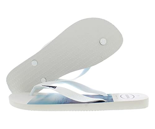 Havaianas Slim Flip Flops - Unisex Hype White Shoe Deals Outlet