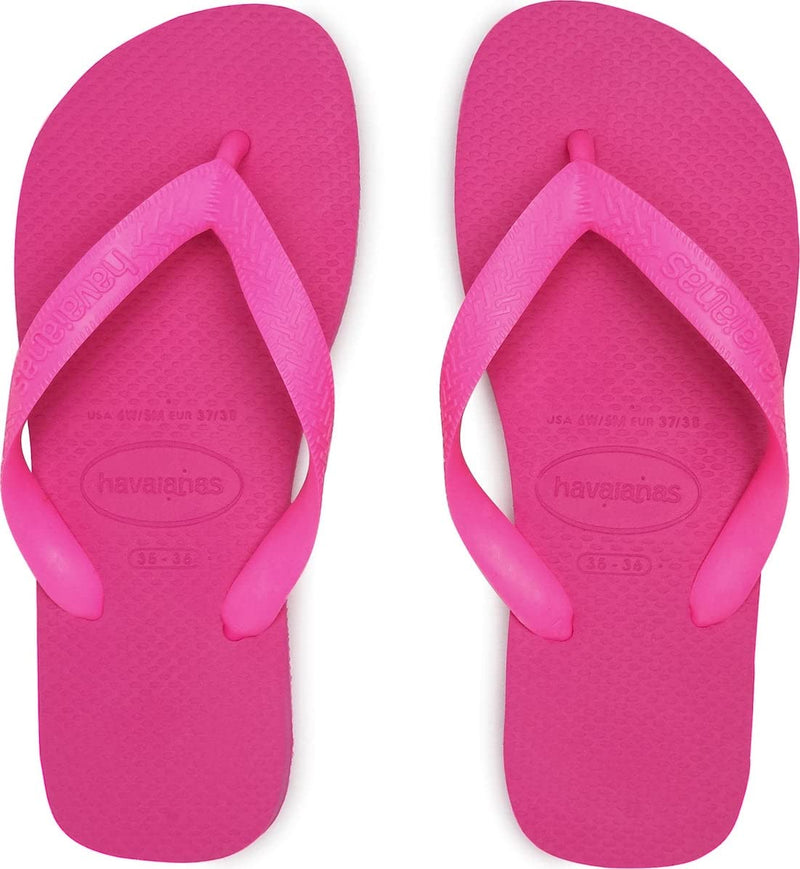 Havaianas Slim Flip Flops - Unisex Pink Flux Shoe Deals Outlet