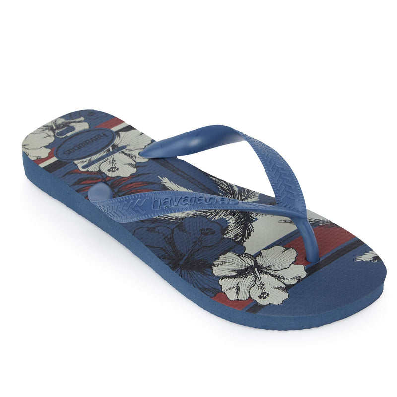 Havaianas Slim Flip Flops - Unisex Aloha White Shoe Deals Outlet