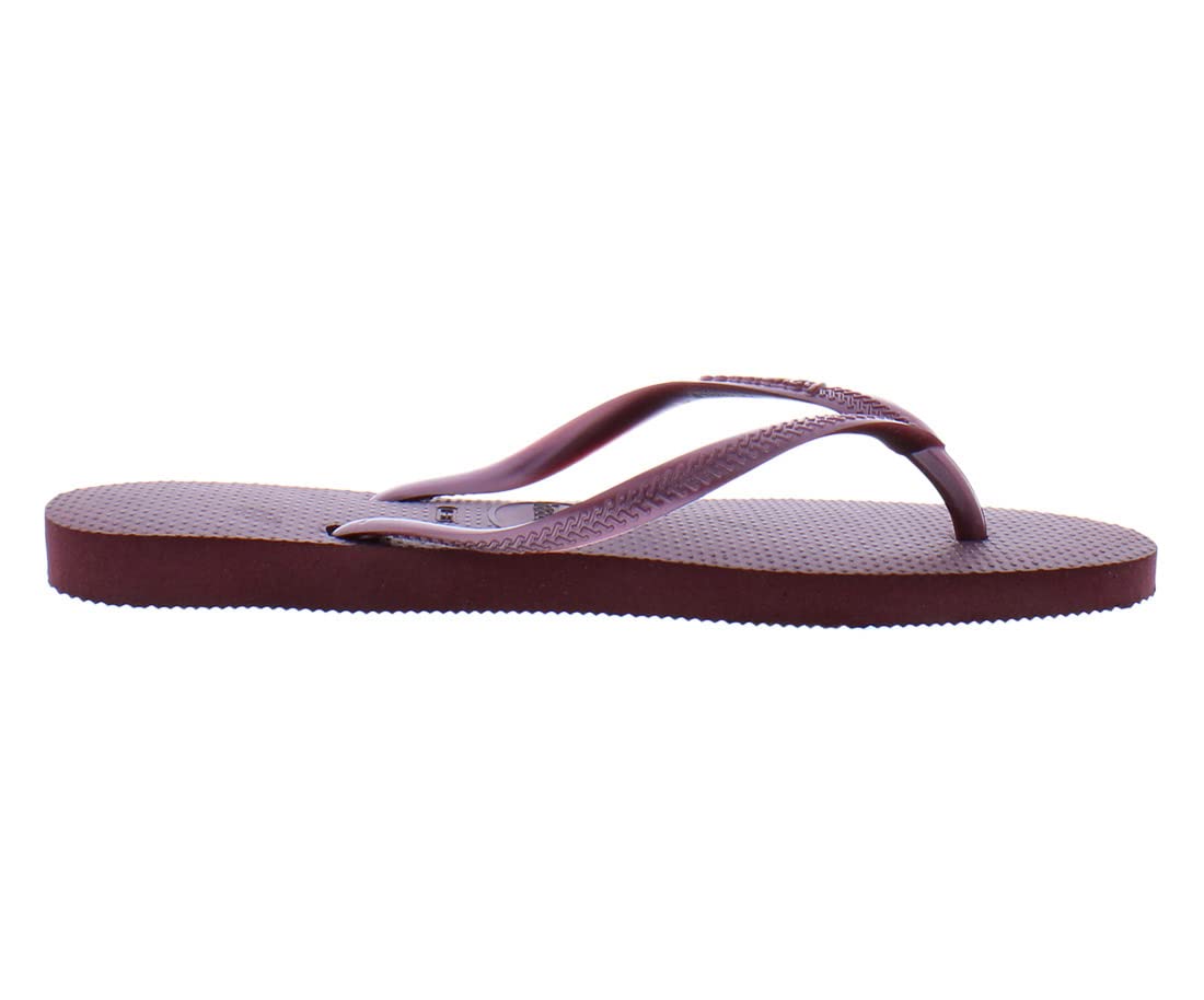 Havaianas Slim Flip Flops - Unisex Grape Wine Shoe Deals Outlet