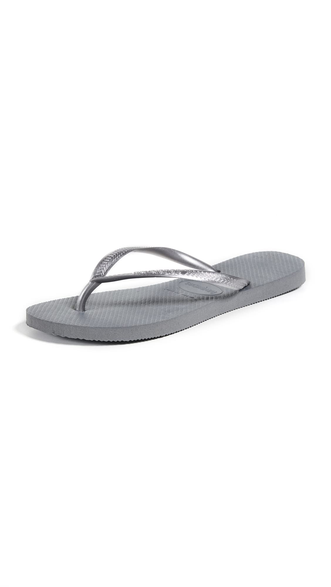 Havaianas Slim Metalic - Women's Steel Grey Shoe Deals Outlet