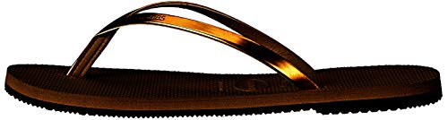 Havaianas Slim Metalic - Women's Black Shoe Deals Outlet