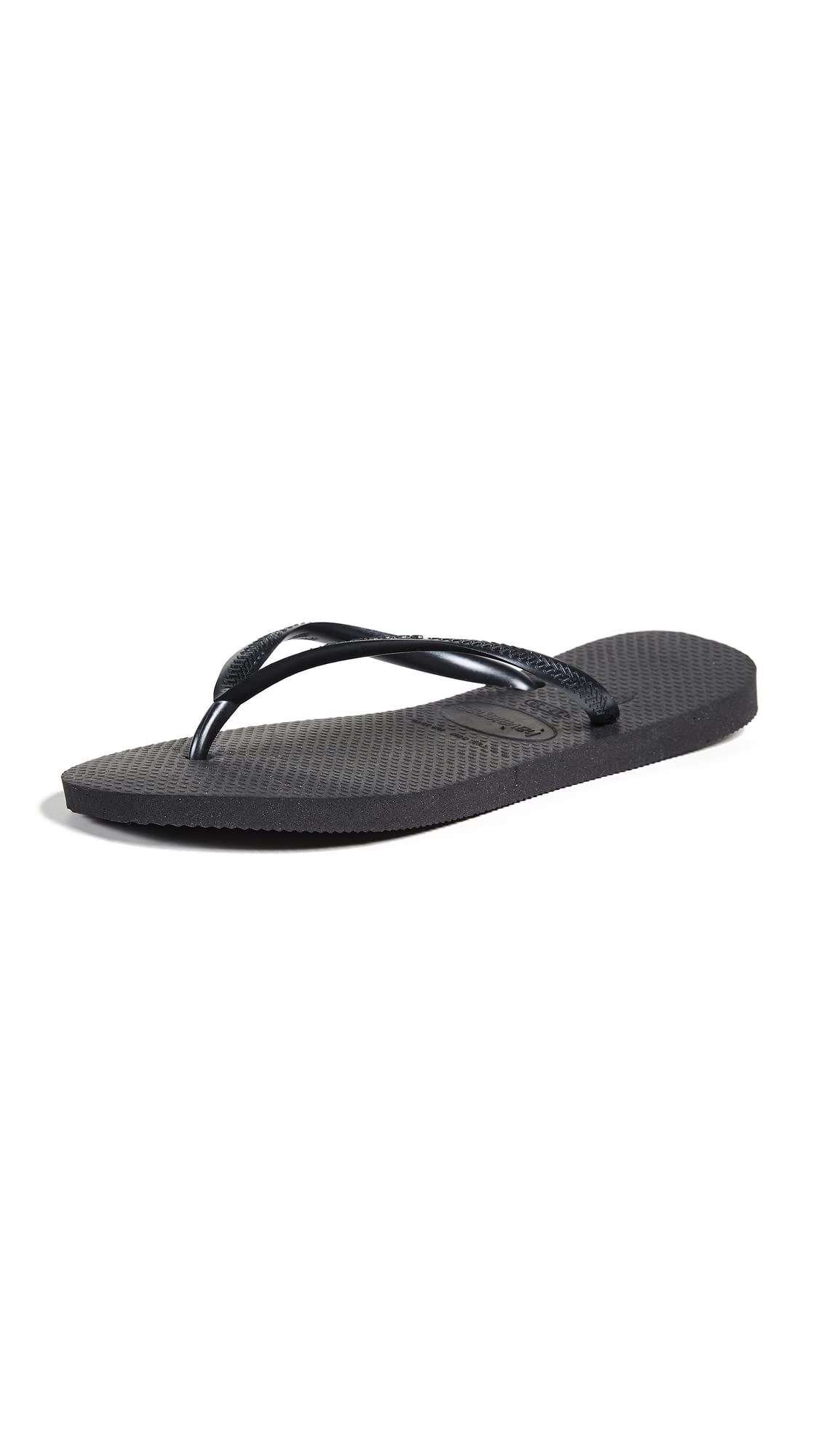 Havaianas Slim Metalic - Women's Black Shoe Deals Outlet