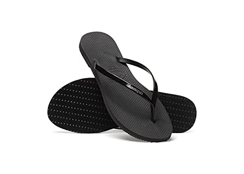 Havaianas Slim Metalic - Women's Black(black) Shoe Deals Outlet