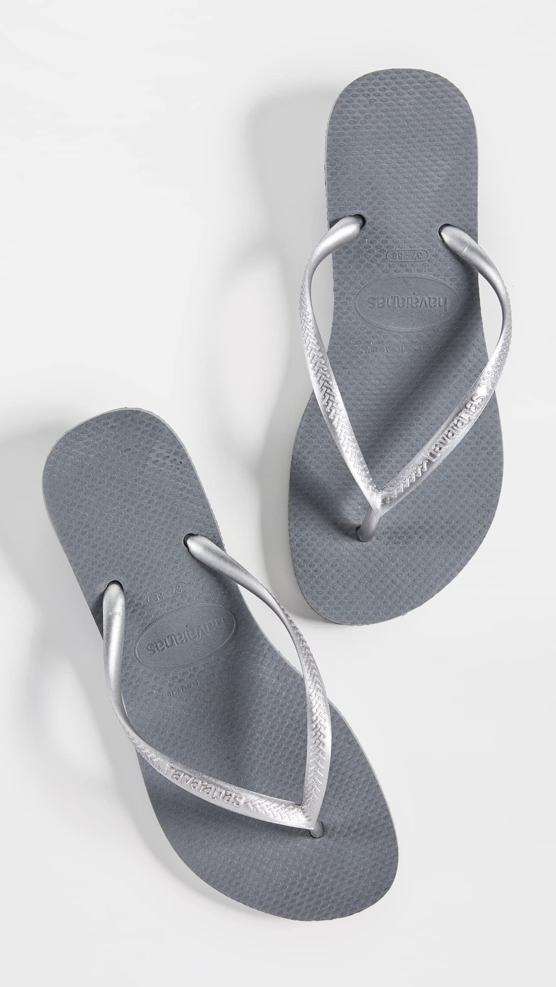 Havaianas Slim Metalic - Women's Steel Grey Shoe Deals Outlet