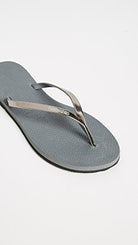 Havaianas Slim Metalic - Women's Steel Grey Shoe Deals Outlet