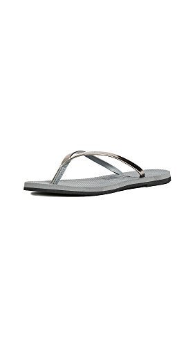 Havaianas Slim Metalic - Women's Steel Grey Shoe Deals Outlet
