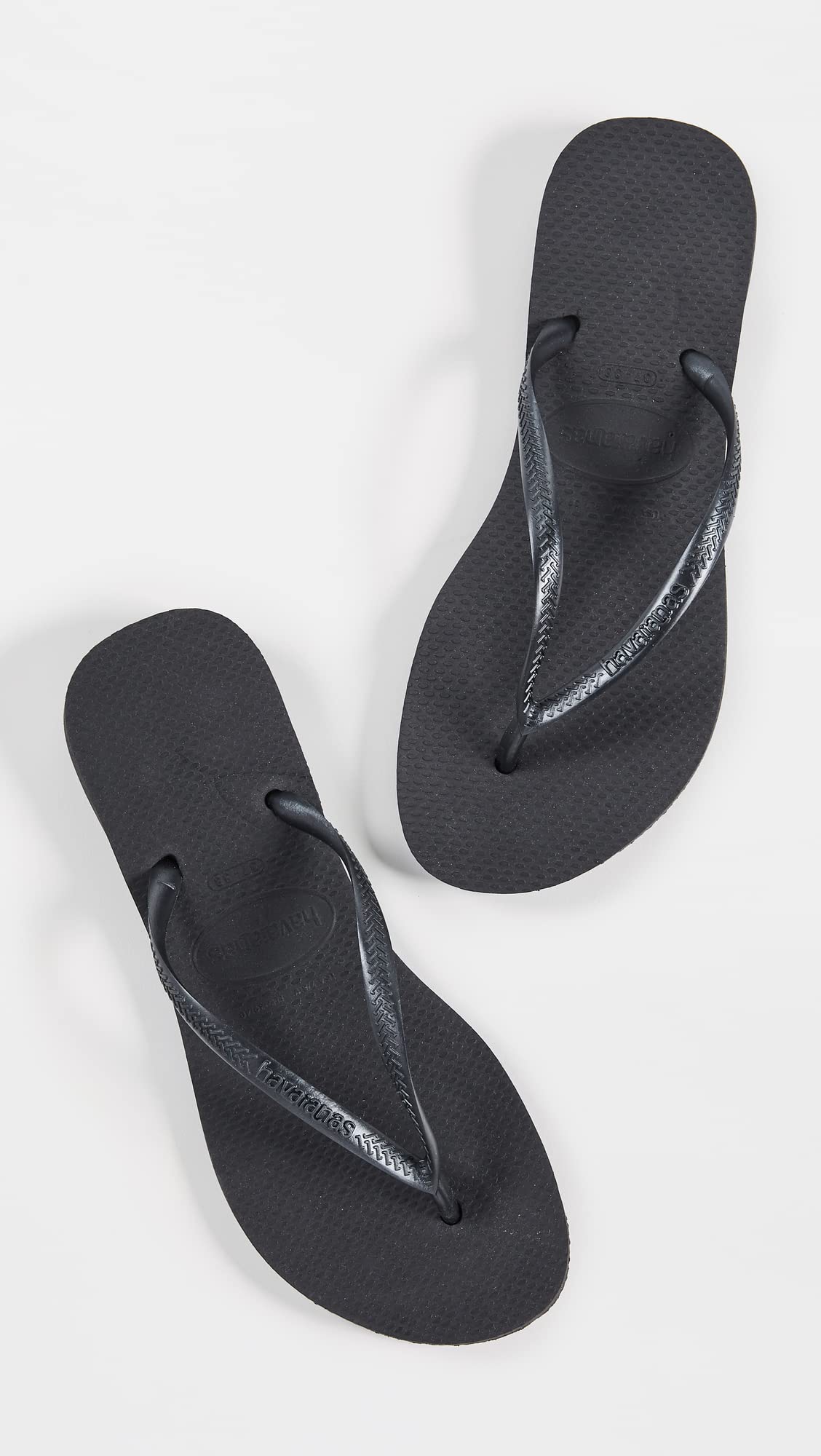 Havaianas Slim Metalic - Women's Black Shoe Deals Outlet