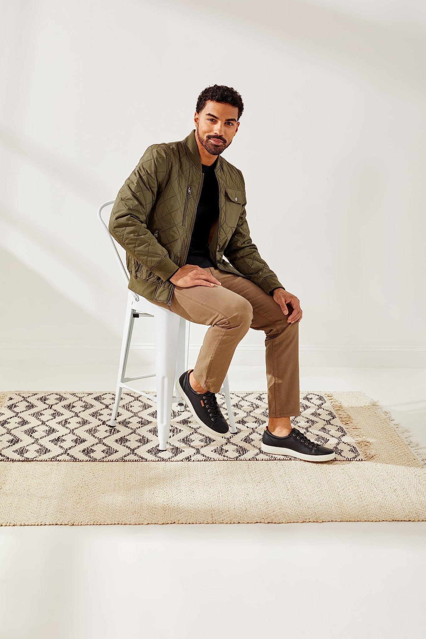 ECCO Soft 7 - Men's Marine Shoe Deals Outlet