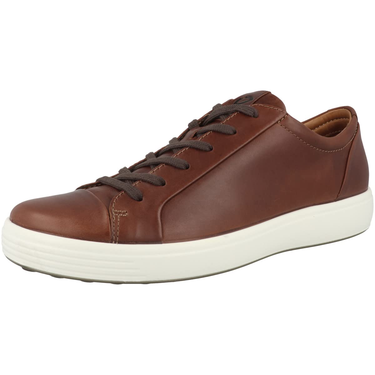 ECCO Soft 7 Sneaker - Men's Cognac Shoe Deals Outlet