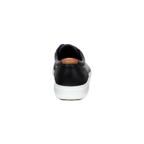ECCO Soft 7 Sneaker - Men's Black Shoe Deals Outlet
