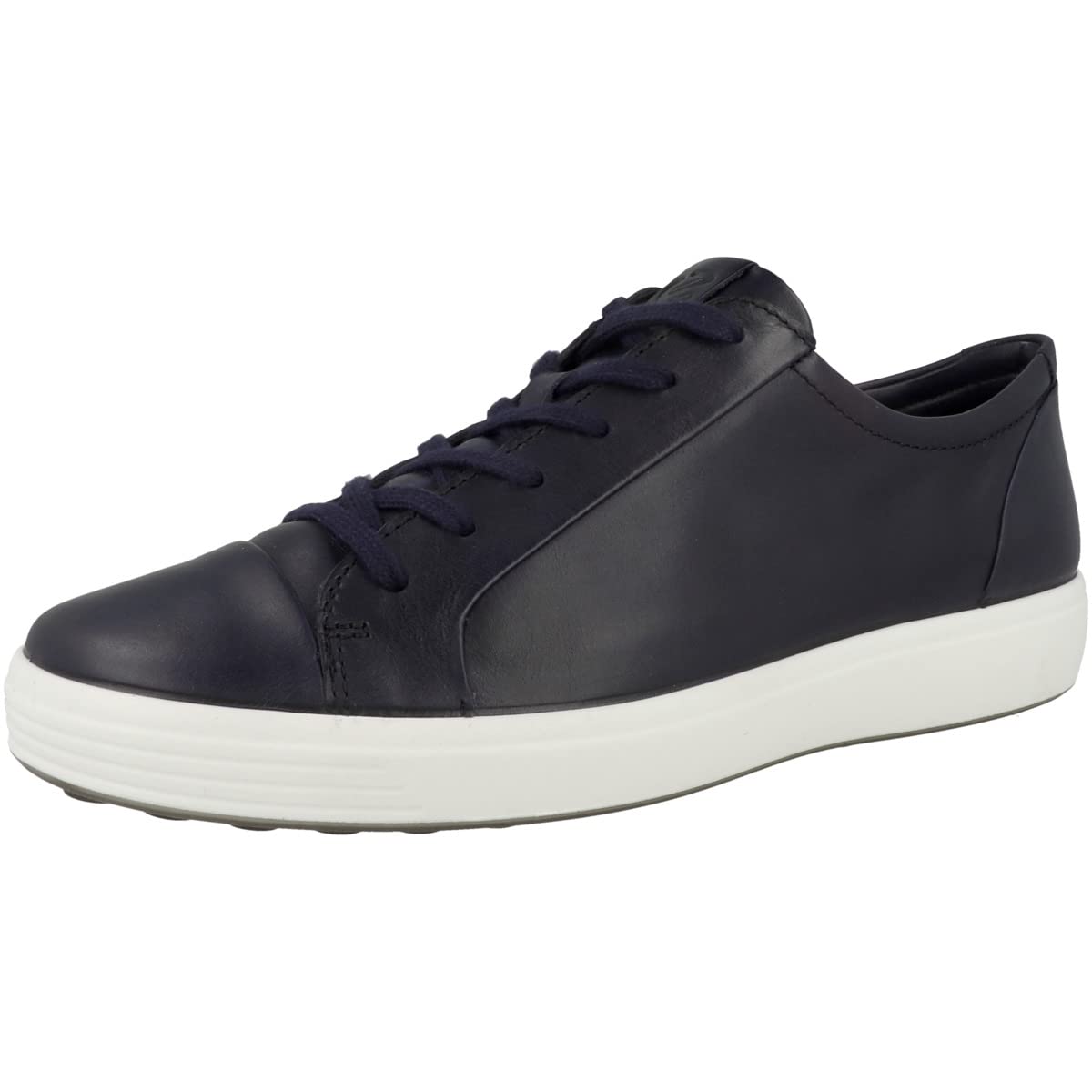 ECCO Soft 7 Sneaker - Men's Night Sky Nubuck Shoe Deals Outlet