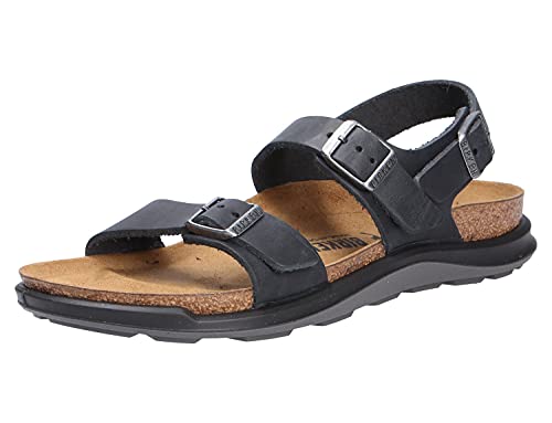 Birkenstock Sonora - Unisex Black Oiled Leather Shoe Deals Outlet