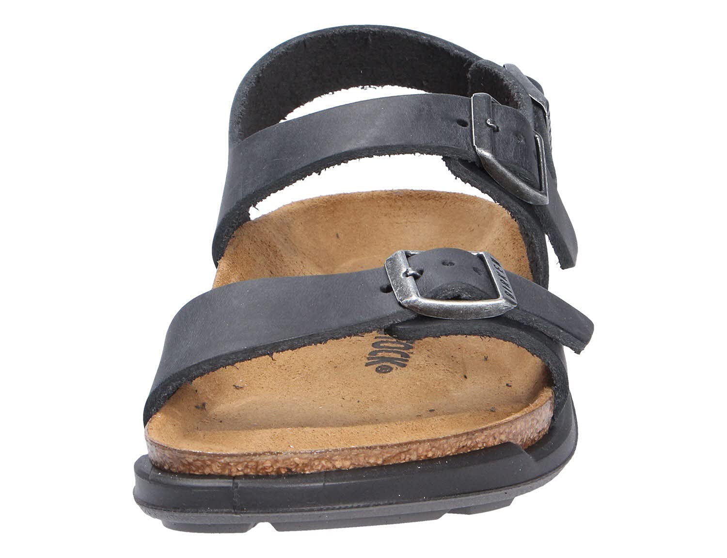 Birkenstock Sonora - Unisex Black Oiled Leather Shoe Deals Outlet