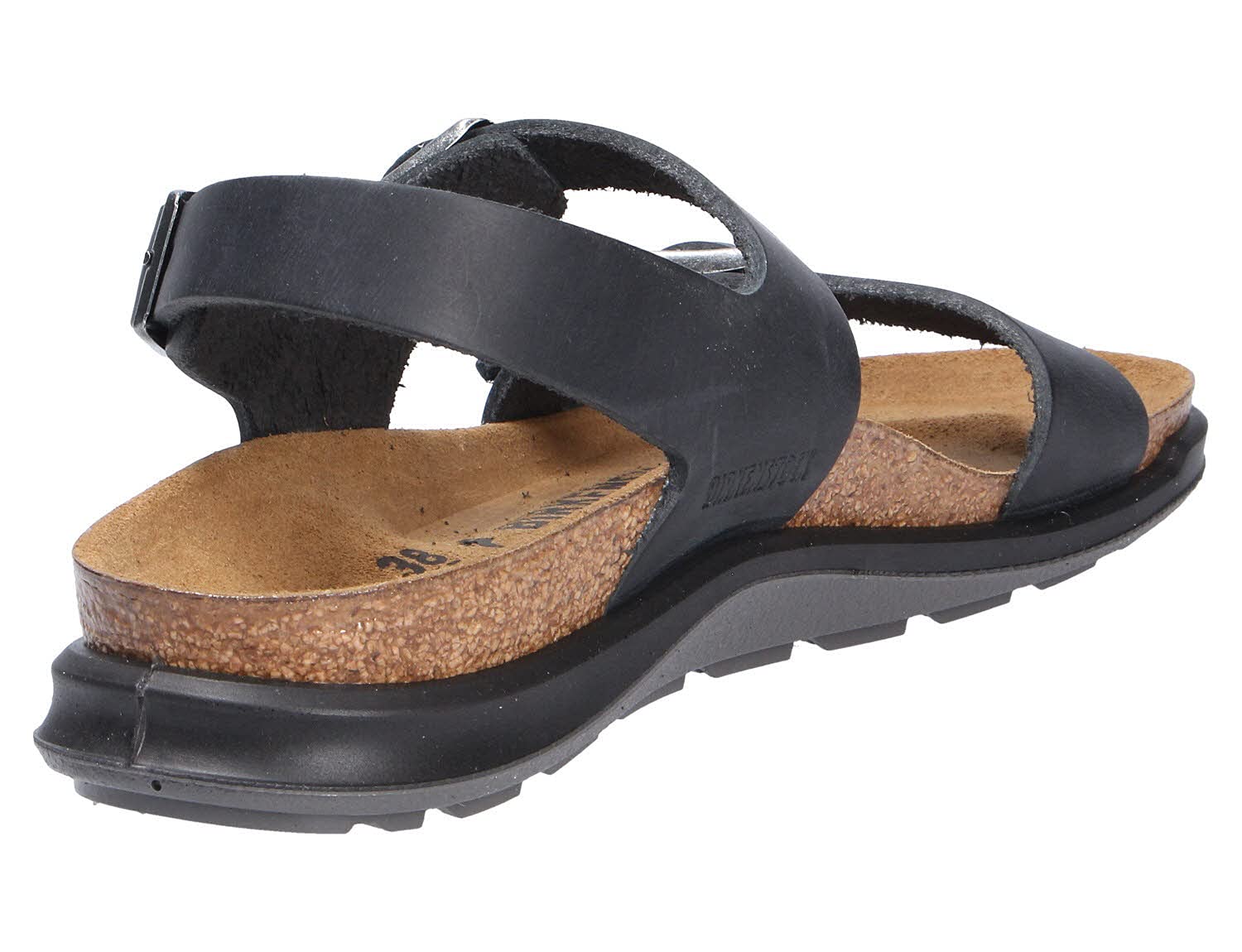 Birkenstock Sonora - Unisex Black Oiled Leather Shoe Deals Outlet