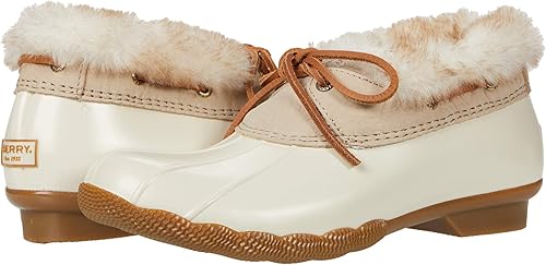 Sperry Saltwater 1 - Eye Cozy Ivory 8.5 M 194713094989 Shoe Deals Outlet