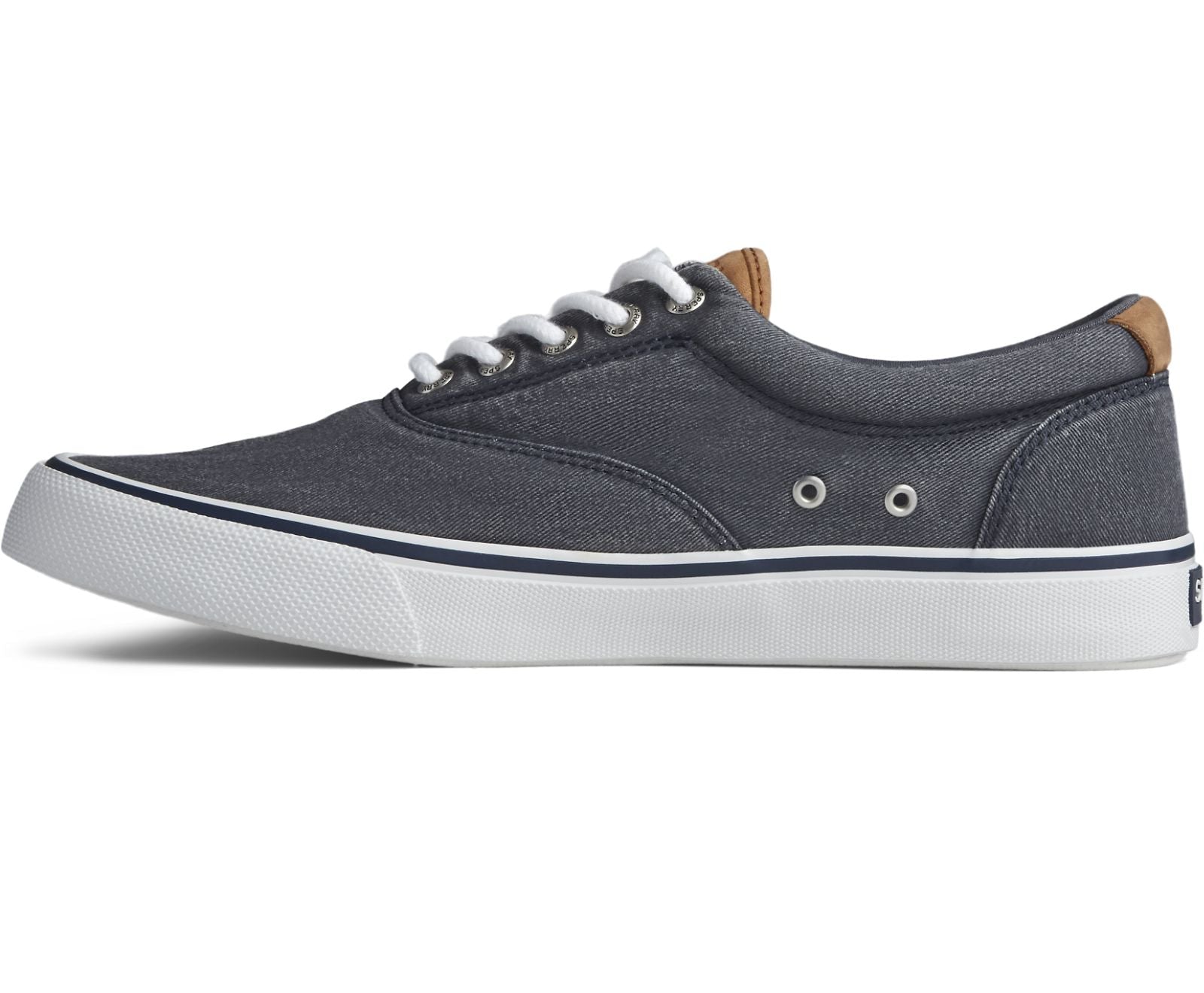 Sperry Striper II CVO Salt Washed Canvas Navy 9 M 884401448971 Shoe Deals Outlet