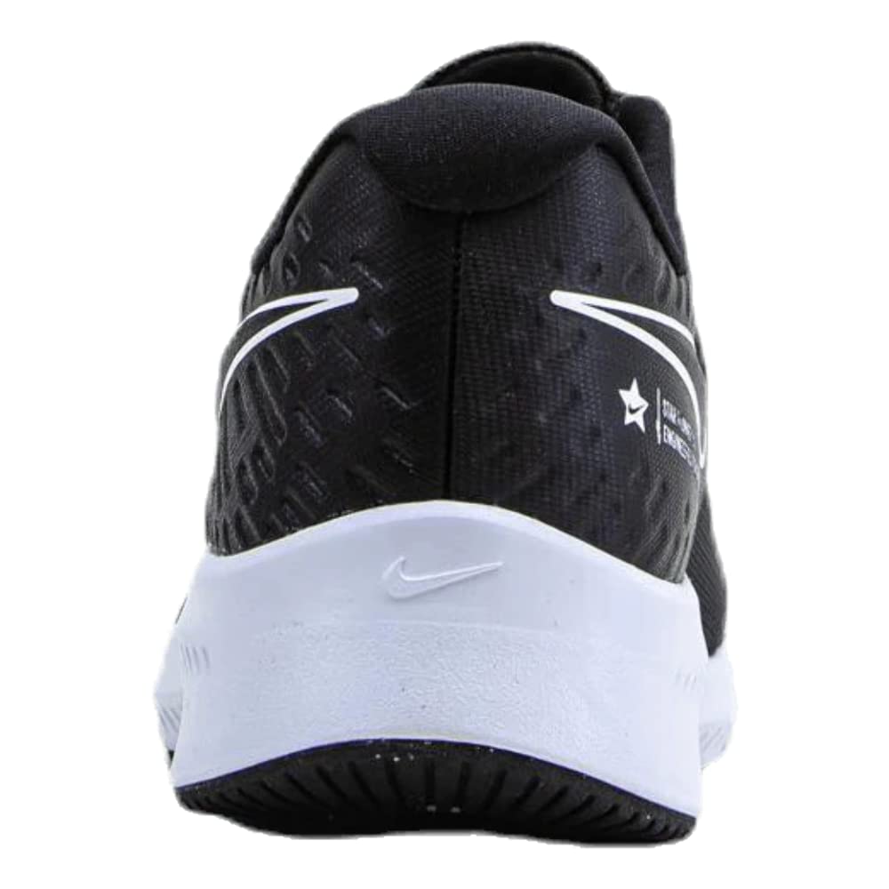 Nike Star Runner 2 - Kids Black/White - Black - Volt Shoe Deals Outlet