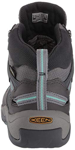 KEEN Steens Mid WP - Women's Steel Grey/Ocean Wave Shoe Deals Outlet