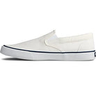 Sperry Striper II Slip On Sneaker - Men's White Shoe Deals Outlet