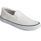 Sperry Striper II Slip On Sneaker - Men's White Shoe Deals Outlet