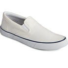 Sperry Striper II Slip On Sneaker - Men's White Shoe Deals Outlet
