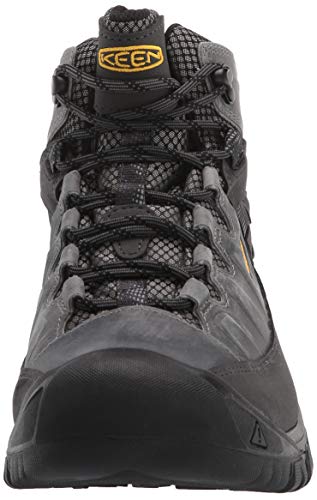 KEEN Targhee III Mid WaterProof - Men's Drizzle/Keen Yellow Shoe Deals Outlet
