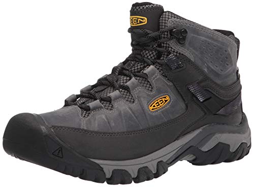 KEEN Targhee III Mid WaterProof - Men's Drizzle/Keen Yellow Shoe Deals Outlet