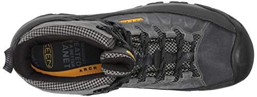 KEEN Targhee III Mid WaterProof - Men's Drizzle/Keen Yellow Shoe Deals Outlet