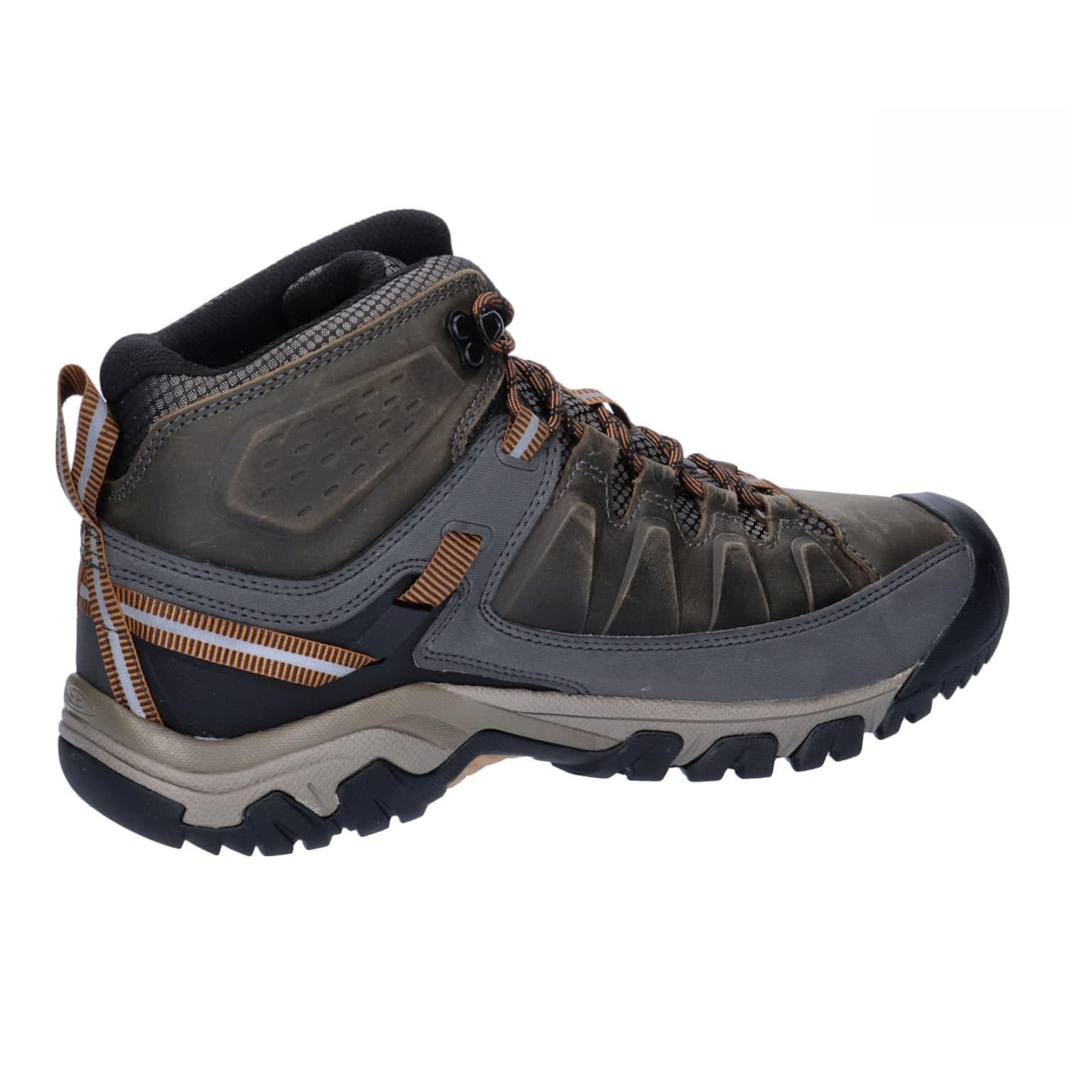 KEEN Targhee III Mid WaterProof - Men's Black Olive/Golden Brown Shoe Deals Outlet